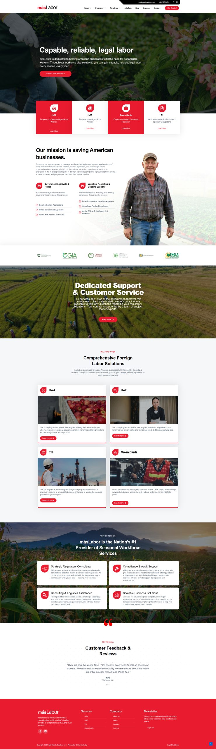 Premium Website Development for Director of Sales Enablement